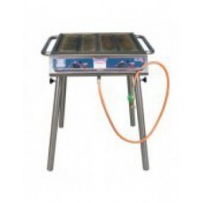 Gas BBQ +- 40 persoons inclusief gas